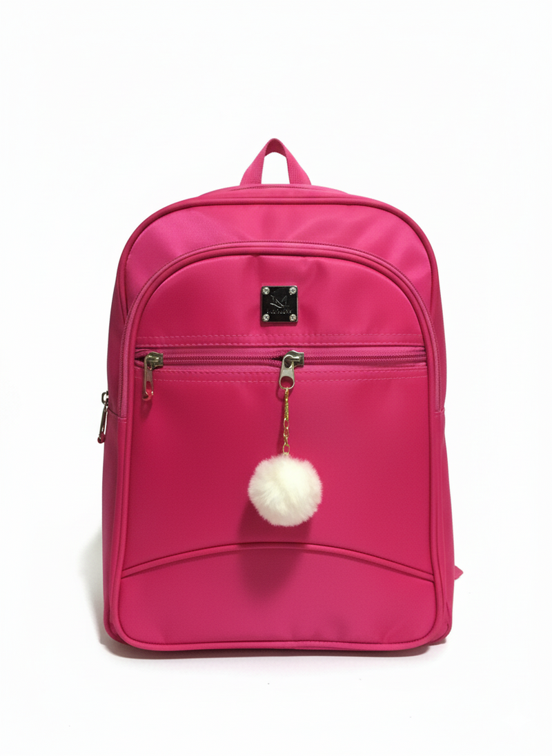 Glam Pink Puff Backpack
