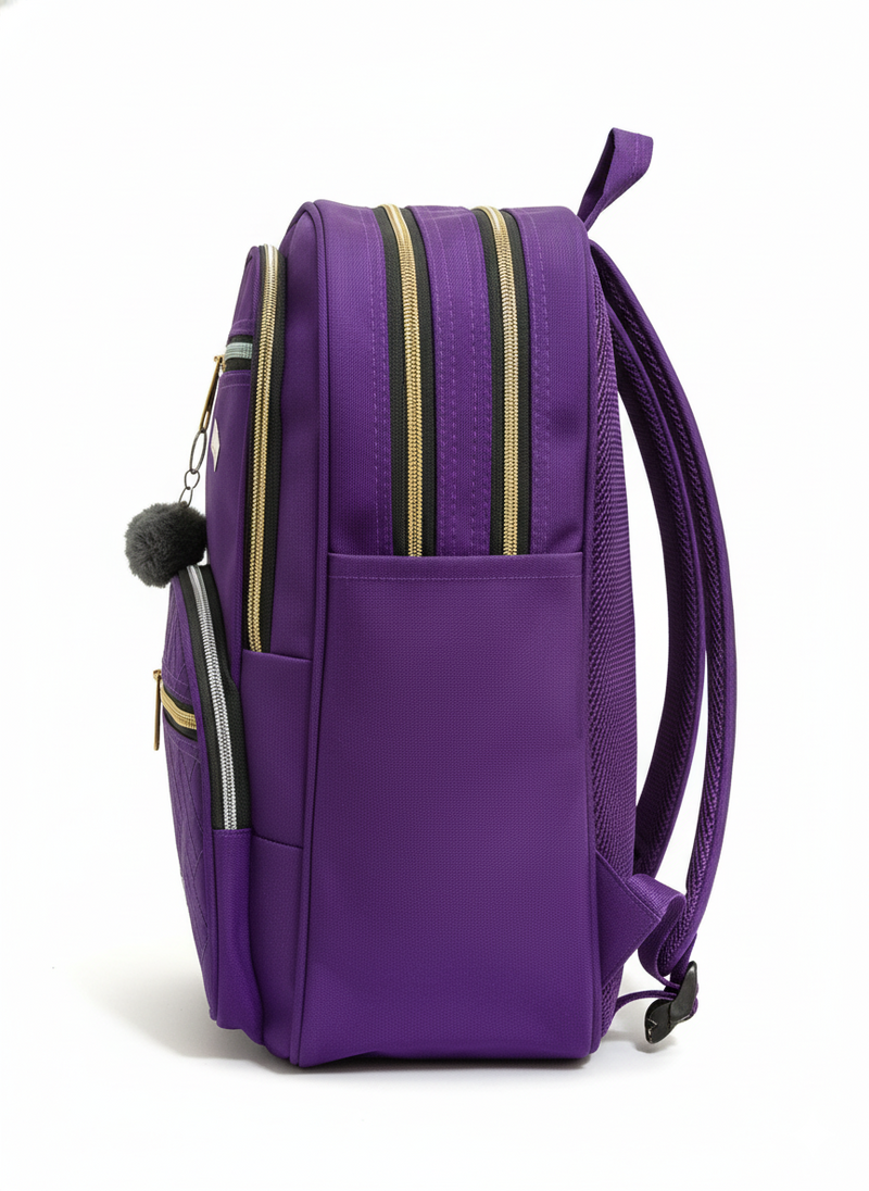 Royal Violet Charm Backpack