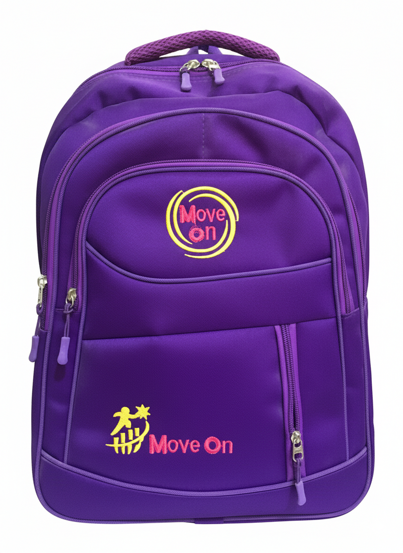 Move On Purple Backpack