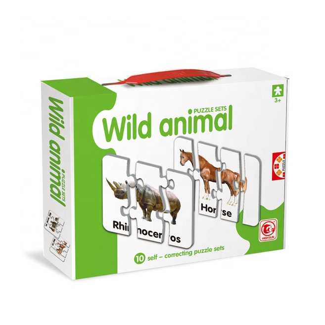 Wild Animals Puzzle Set