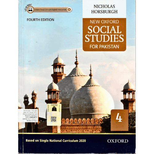 OXFORD SOCIAL STUDIES FOR PAKISTAN BOOK 4 4E WITH WEBLINK