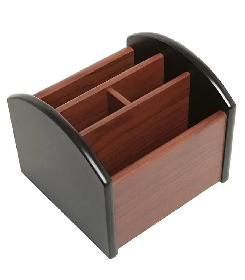 Classic Wood Finish Pen Holder